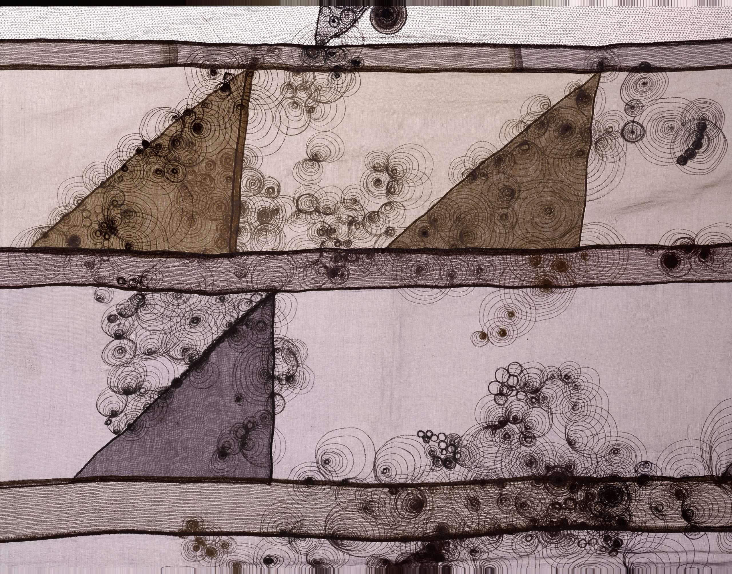 Vorhang, transparent, Lotte Hofmann, um 1957 Vorhang, transparent, Lotte Hofmann, um 1957