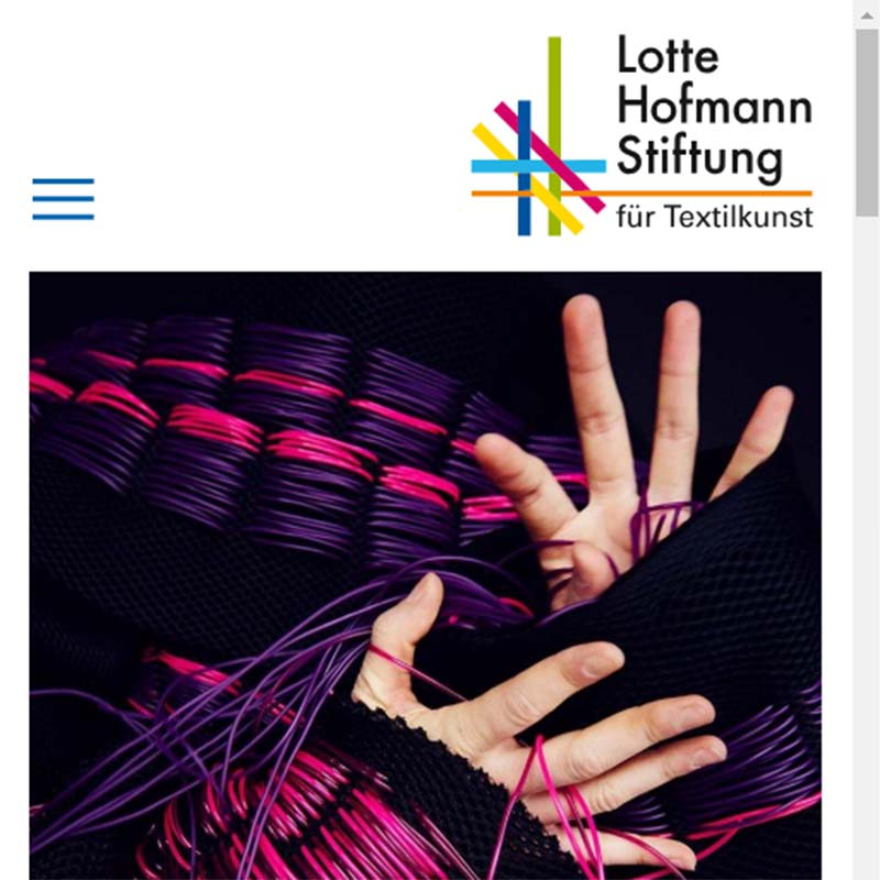 Internetseite Lotte Hofmann-Stiftung 2024 Internetseite Lotte Hofmann-Stiftung 2024
